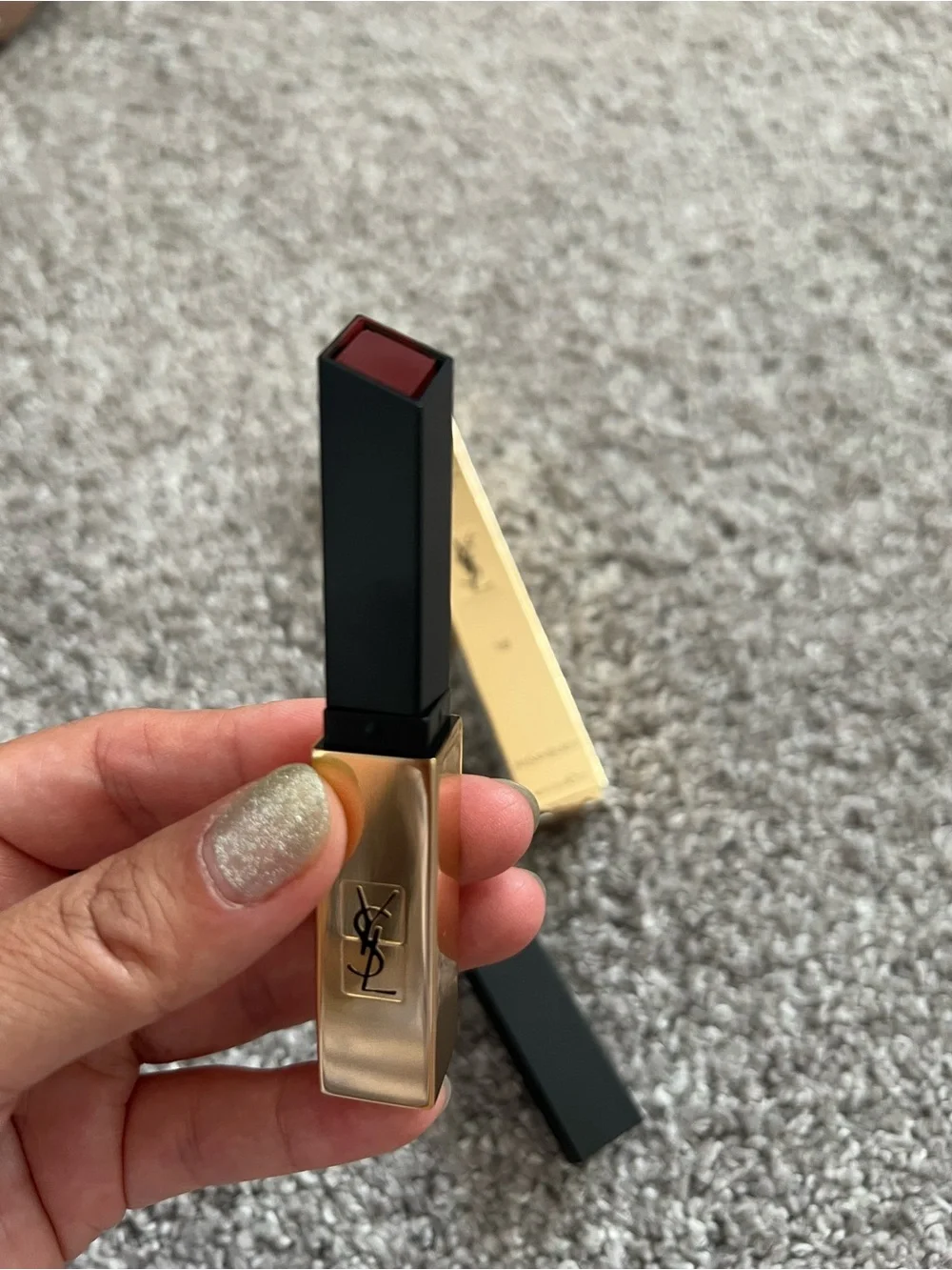 YSL Yves Saint Laurent leather Matte Slim Lipstick NWT